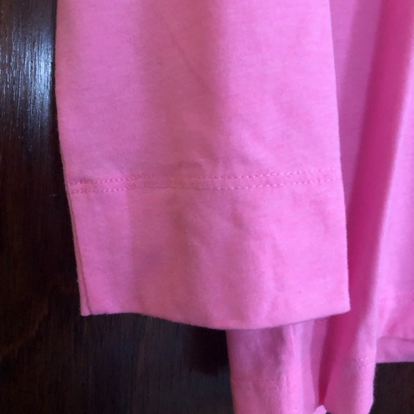 Lilly Pulitzer solid pink lightweight T-shirt medium - Picture 4 of 7